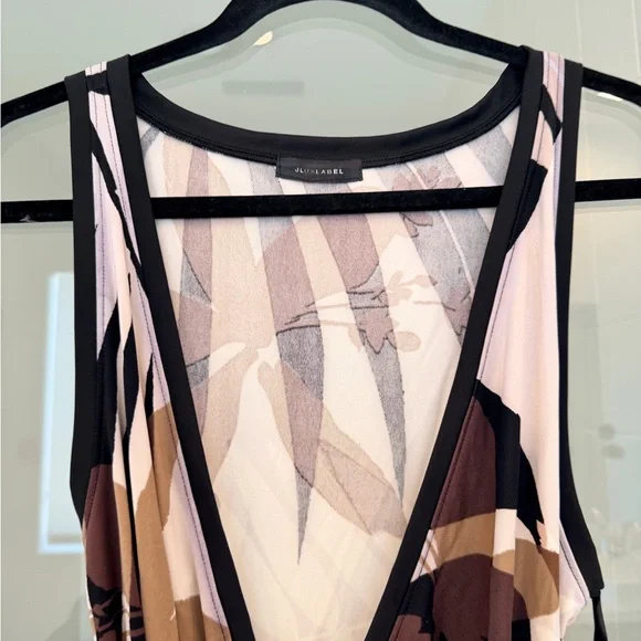 JLUXLABEL Zebra Print Maxi Dress - Black, Brown, Cream - Picture 2 of 5